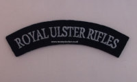WW2 Royal Ulster Rifles (Airborne) Shoulder Titles (Pair)