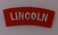 WW2 Lincoln Shoulder Titles (Pair)