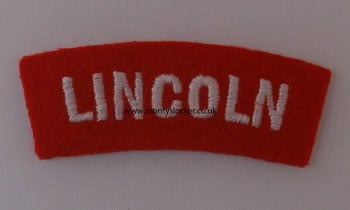 WW2 Lincoln Shoulder Title