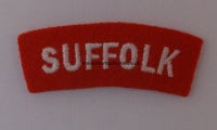 WW2 Suffolk Shoulder Titles (Pair)