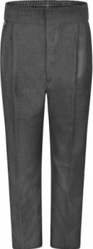 Trousers - Elastic Waist, Standard Fit