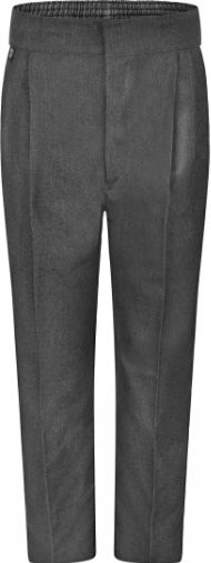 Trousers - Elastic Waist, Standard Fit