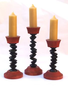 Gothic tipsy candlesticks 3
