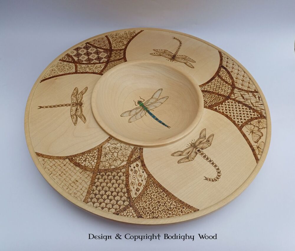 Dragonfly Zentangle Bowl