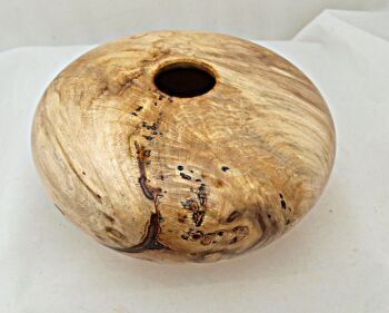 spalted sycamore hollow form 2