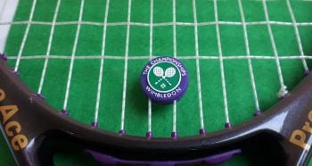 Wimbledon Championships Racket String Vibration Dampener Shock Absorber