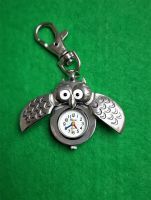 Owl Quartz Watch Keyring with Opening Wings