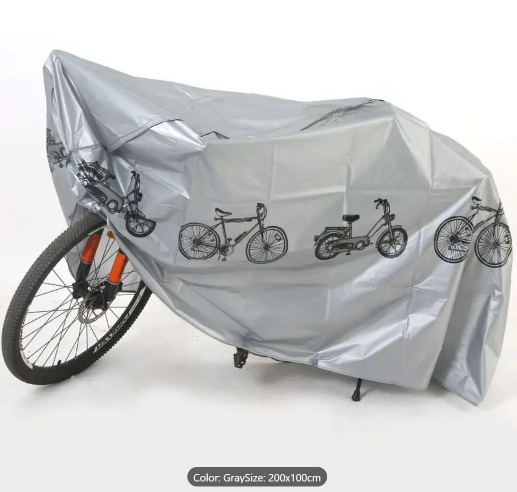Universal Bicycle Cover Waterproof Bike Moped Scooter Sheet UV Weather Shel
