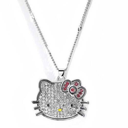 Hello Kitty Necklace Cute Spice Girl Y2K Pendant Clavicle Chain
