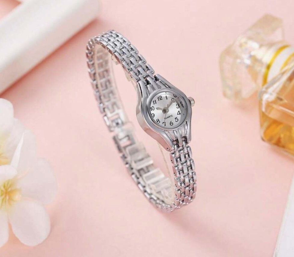 Silver Bracelet Watch