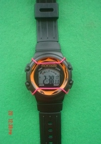 Attractive LCD Watch with Stopwatch, Light