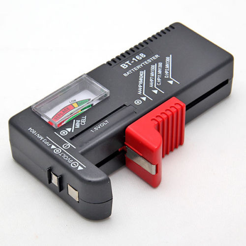 Universal Battery Tester AA AAA C D 9V Button Cell Checker Volt Tester