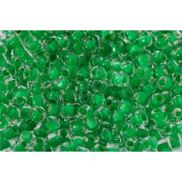 Debbie Abrahams Seed Beads - size 8/0 - 221 Bright Green