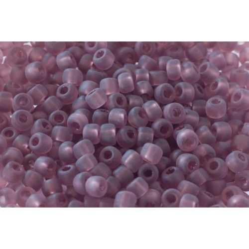 Debbie Abrahams Seed Beads - size 6/0 - 10ma Frosted Lilac