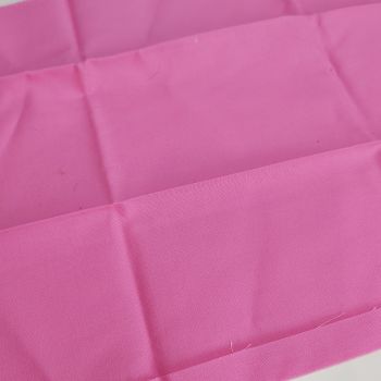 Solid pink cotton fabric
