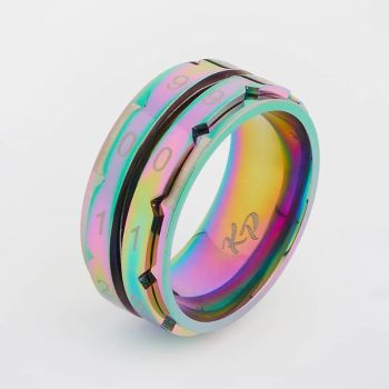 Knit Pro Rainbow Ring Row Counter - size 9 (19mm)