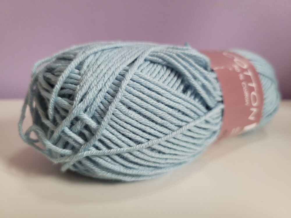 Hjertegarn Merino Cotton 3317 Duck Egg Blue