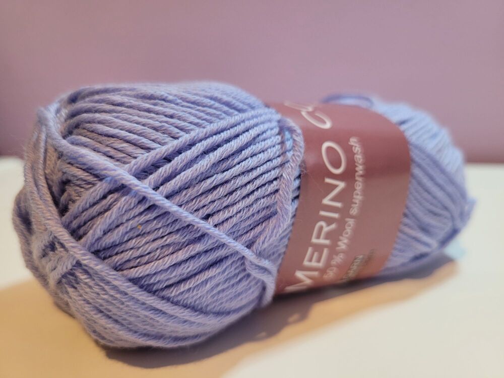 Hjertegarn Merino Cotton 1620 Baby Blue dyelot 0529