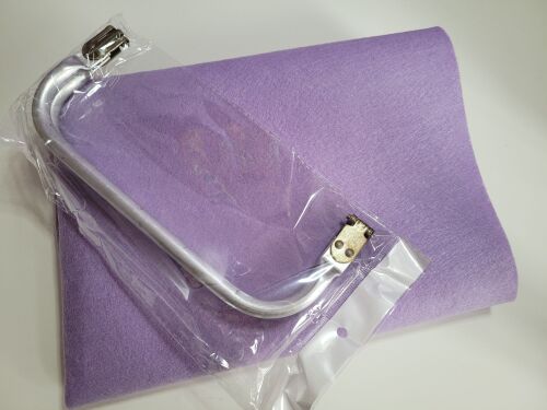 Felt lining & clutch frame (for Glamour and Colour Clutch) - lilac