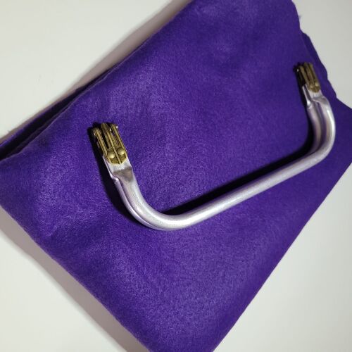 Felt lining & clutch frame (for Glamour and Colour Clutch) - purple