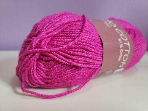 Hjertegarn Merino Cotton 9130 Magenta dyelot 3137