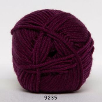 Hjertegarn Merino Cotton 9235 Bordeaux