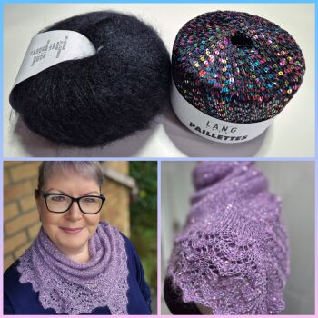 Luxe Shawlette Kit - Black