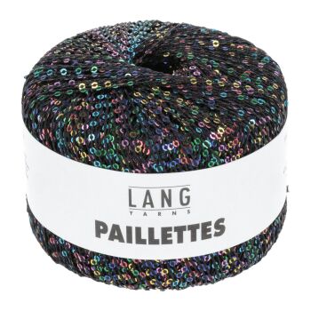 Paillettes - 104 Black Multi