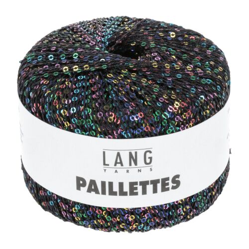 Paillettes - 104 Black Multi