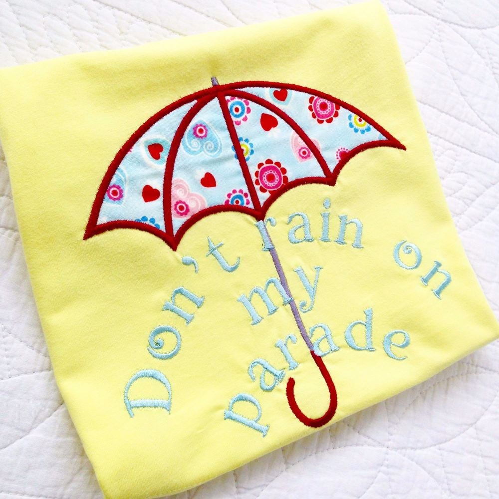 Don't rain on my parade children's T shirt
