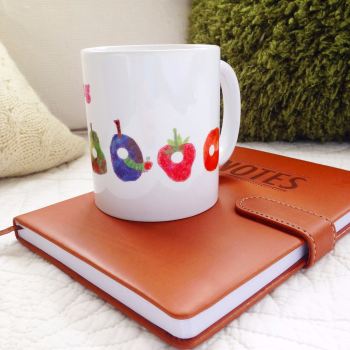 The very hungry caterpillar inspired mug