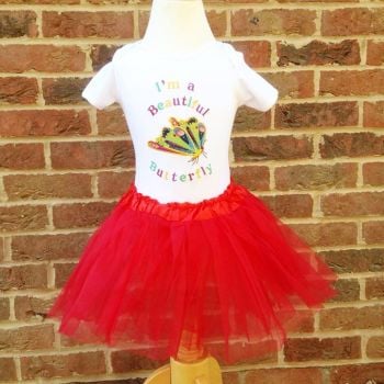 The very hungry caterpillar baby tutu and vest set