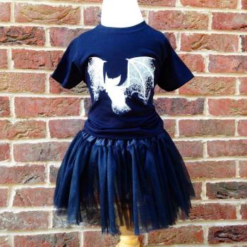 Halloween baby tutu and onesie vest set