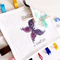 Butterfly  Taggy Taggie blanket