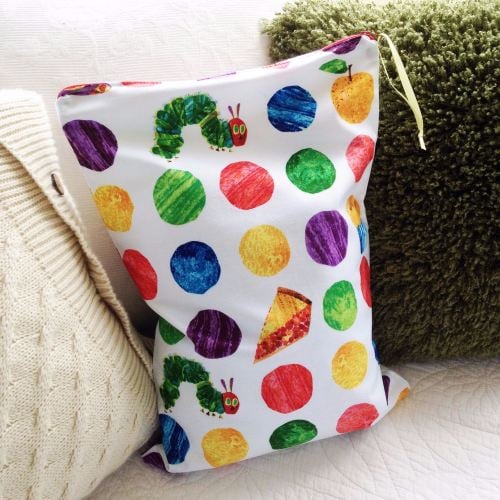 The very hungry caterpillar large wet bag