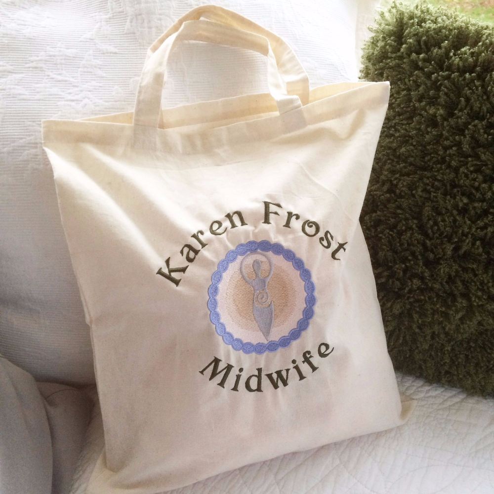 Custom order for KAREN  Breastfeeding  canvas tote bag