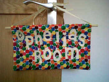 The very hungry caterpillar personalised name plaque