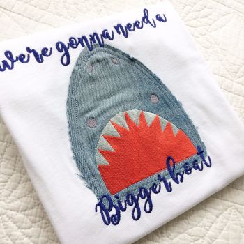 We're gonna need a bigger boat Jaws inspired children's T shirt