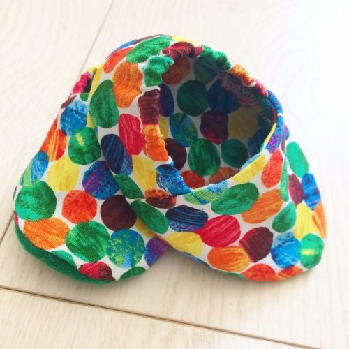 The very hungry caterpillar fabric baby shoes