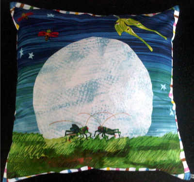 The very hungry caterpillar and friends cushion cover 18