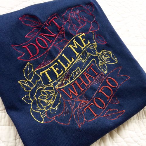 Don't tell me what to do Girl Power childrens T shirt