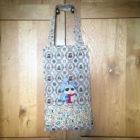 Labyrinth worm colouring tote bag