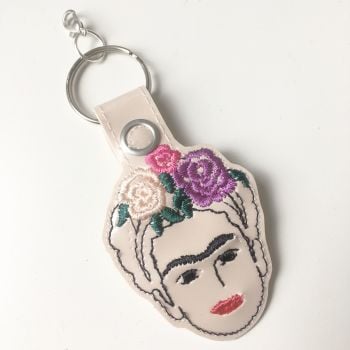 Frida Kahlo key ring