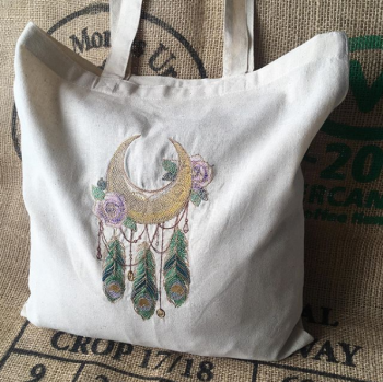 Dreamcatcher eco reusable tote shopping bag
