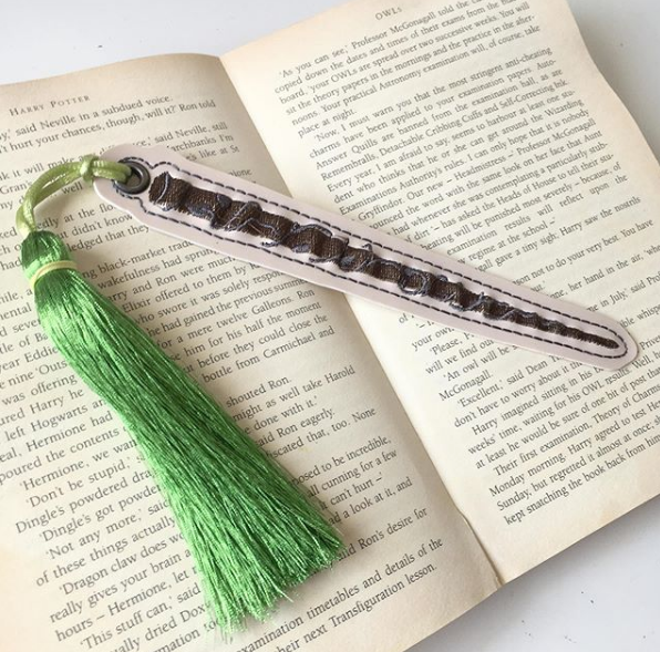 Magical girl wizard wand Bookmark