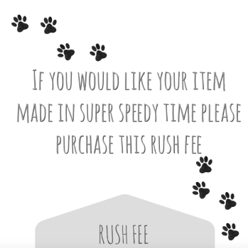 Rush fee