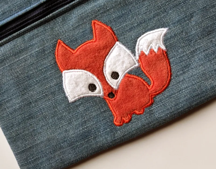 Birthday fox personalised embroidered children's T shirt 