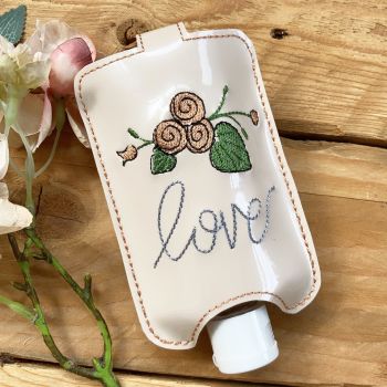 love  hand  sanitiser holder