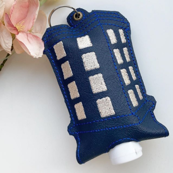 Dr Who Tardis hand  sanitiser holder