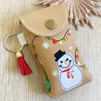 Snowman  tissue case Christmas stocking gift